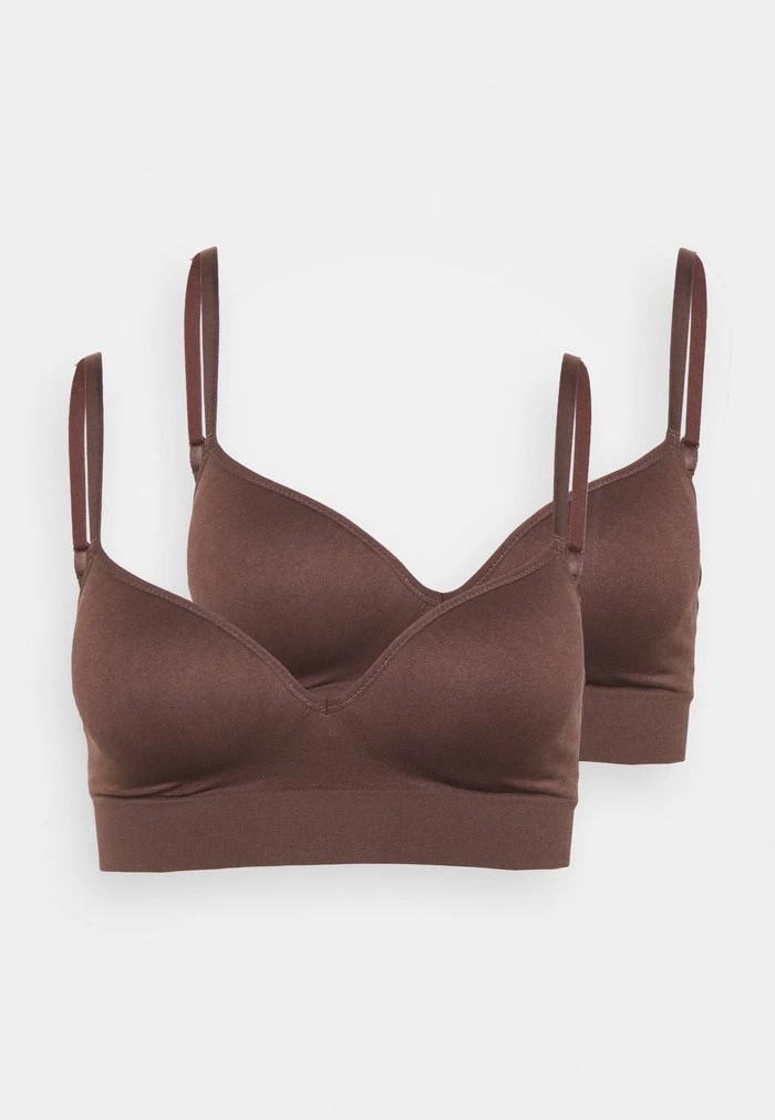 Soutien-Gorge ANNA FIELD Anna Field 2 Pack Marron Femme | FAD-8697828